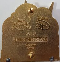 WDW - Tinker Bell - Cinderella Castle - December - Pin of the Month - 3D Attractions - Diorama