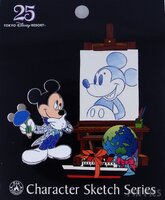 Japan - Mickey Mouse - Character Sketch - 25th Anniversary - TDR