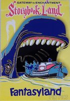 WDI - Monstro - Attraction Poster - Storybookland Canal Boats