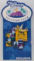 DVC - Tinker Bell - Disney Vacation Club 2010 - Park Icons - Square Collage