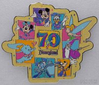 Mickey and Friends - Disneyland 70th Anniversary - Jumbo