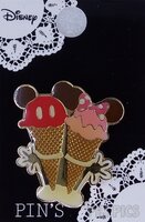 Japan - Mickey and Minnie - Ice Cream Cones - JDS
