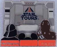 WDW - Star Wars Weekends 2011 - Jumbo Pin - Piece of Star Tours History