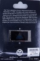 WDW - Star Wars Weekends 2011 - Jumbo Pin - Piece of Star Tours History