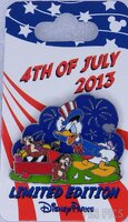 Donald, Chip, and Dale - 4th of July 2013 - Americana