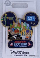 SDR - Judy Hopps, Nick Wilde, Bellwether - Zootopia Hot Pursuit - Shanghai Disneyland Attractions Series