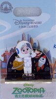 SDR - Sharla Woolton - Astronaut in Outer Space - Diorama - Zootopia