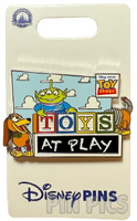 Slinky Dog and Little Green Alien - Toys at Play -  Toy Story