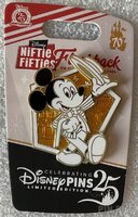 DLR - Dapper Mickey - Main Street, USA - Dazzling Vintage Characters Series - Niftie Fifties Flashback