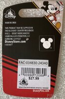 DLR - Dapper Mickey - Main Street, USA - Dazzling Vintage Characters Series - Niftie Fifties Flashback