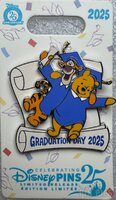 Winnie the Pooh and Tigger - Graduation Day 2025