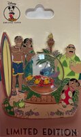 DEC - Lilo, Stitch and Friends at the Beach - Snow Globe Series 4