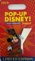 DL - Mickey with the Letter Y - A Mickey Celebration at Disneyland - Pop-Up Disney!