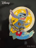 Japan - Stitch Playing the Ukulele - Marimo Craft 2023 Pin Collection 2 - Spinner