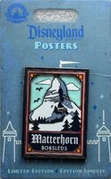 DL - Matterhorn - Disneyland Attraction Poster 