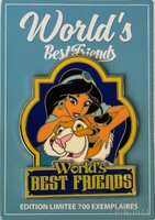 DLP - Jasmine and Rajah - Aladdin - Worlds Best Friends