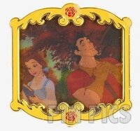 Loungefly - Belle with Sheep and Gaston - Beauty and the Beast Lenticular Scenes Set - Mystery - BoxLunch