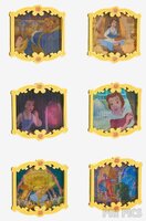 Loungefly - Beauty and the Beast Lenticular Scenes Set - Mystery - BoxLunch
