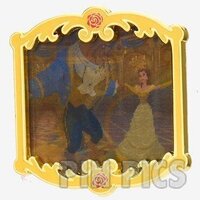 Loungefly - Ballroom Dancing - Beauty and the Beast Lenticular Scenes Set - Mystery - BoxLunch