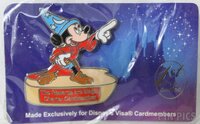 Sorcerer Mickey - Rewards are Magic Series - Charter Cardmember - Disney Visa Exclusive