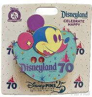 DLR - Mickey - Disneyland 70th - Celebrate Happy Countdown - Jumbo