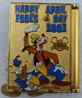 WDW - Mickey, Donald, Goofy - April Fools' Day 2002