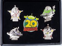 Japan - Woody, Jessie, Buzz Lightyear, LGM and Jessie - Toy Story 20th Anniversary Set - JDS
