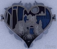 Artland - Lady and the Tramp - Kissing Scene - Heart - Hinged