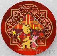 SDR - Pooh and Piglet - Autumn - Four Seasons Series - Pin Trading Fun Day 2020