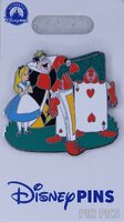 Alice and Queen of Hearts - Alice in Wonderland Characters Series