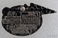 DLR - Tinker Bell - Chaser - Gothic D - Pennants with Character Set - Mystery - Disney Niftie Fifties Flashback