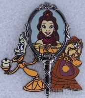 Magic Mirror - Belle - 3D Sculpted - Beauty and the Beast