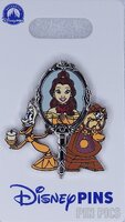 Magic Mirror - Belle - 3D Sculpted - Beauty and the Beast
