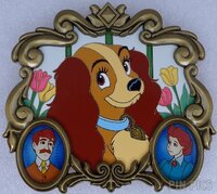WDI - Lady with Jim Dear and Darling - Lady and the Tramp Jumbo Frames Series