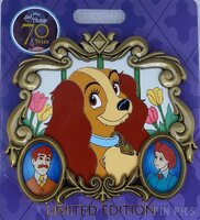 WDI - Lady with Jim Dear and Darling - Lady and the Tramp Jumbo Frames Series