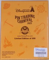 HKDL - Stitch, Scrump and Angel on Safari - Pin Trading Carnival 2025 - Jumbo - Glows in the Dark
