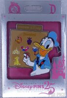 DLR - Trader Donald - Hidden Disney Pin Trading - Celebrating 25 Years of Disney Pins - Mini Jumbo