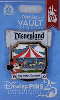DLR - Minnie for King Arthur Carrousel - 1955 Opening Day Attraction Posters - Series 1 - Disneyland 70th Anniversary