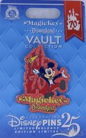DLR - Mickey - Disneyland 70th Anniversary - Magic Key Passholder
