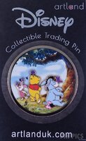 Artland - Pooh, Eeyore and Piglet - Befriending Butterflies - Signature Series