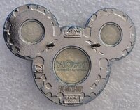 SDR - Mickey Head Icon - Tron Lightcycle Power Run - Stained Glass