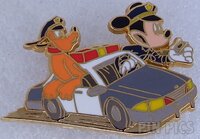 Japan - Mickey and Pluto - Patrol Team - Police Officer - JDS
