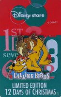 Japan - Pluto - 4 Calling Birds - 12 Days of Christmas - JDS