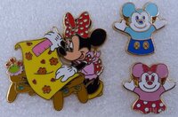 Japan - Mickey and Minnie Mouse - Hand Puppets - Hop n Pop n Shops - Mickeys Toy Shop Set - JDS