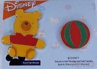 Japan Sega - Winnie the Pooh - Pooh and Ball Set