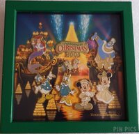 Japan - Mickey, Minnie, Donald, Daisy, Ariel, Genie, Chip and Dale - Harborside Christmas 2004 Set - TDS