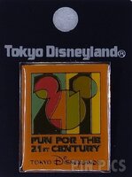 Japan - Mickey Head Icon - Fun for the 21st Century - Orange - TDL