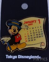 Japan - Mickey Mouse - January - Calendar 2001 - TDL