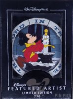 WDW - Mickey - The Sword and the Stone - Featured Artist Collection 2006 - Daniel Campbell
