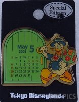 Japan - Donald Duck - May - Calendar 2001 - TDL